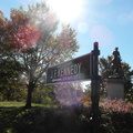 Sign pointing to J.F. Kennedy Burial Site.