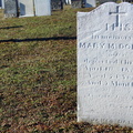 Mary M. Donnel. Departed this life April 10 1850 Aged 21 Years And 5 Month.