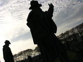 Civil War Veterans Memorial at Calvary Cemetery. Queens, NYC.