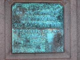 Civil War Veterans Memorial at Calvary Cemetery. Queens, NYC.