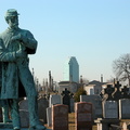 Civil War Veterans Memorial at Calvary Cemetery. Queens, NYC.