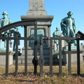 Civil War Veterans Memorial at Calvary Cemetery. Queens, NYC.