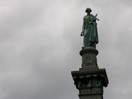 Civil War Veterans Memorial at Calvary Cemetery. Queens, NYC.