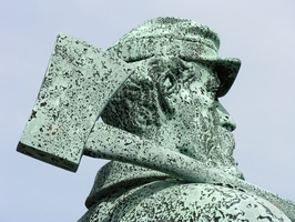 Civil War Veterans Memorial at Calvary Cemetery. Queens, NYC.