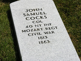John Samuel Cocks, Col., 40 NY Inf., Mozart Regt., Civil War, 1813-1863