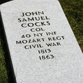 John Samuel Cocks, Col., 40 NY Inf., Mozart Regt., Civil War, 1813-1863