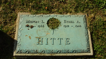 Milton L. Hitte. Ethel A. Hitte.