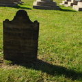 Congressional Cemetery - Colonial-style tombstone
