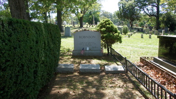 Jackie Robinson Burial Site. Cypress Hills Cemetery, Brooklyn/Queens