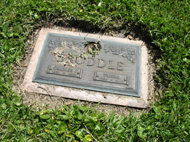 Charles J. Broddle, 1881 - 1955. Frieda Broddle, 1886 - 1979.