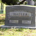 Paul R. Haller, 1890 - 1949. Hazel A. Haller, 1898 - 1962.