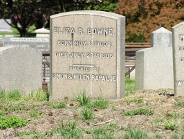 Eliza R Bowne, Flushing Cemetery