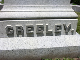 Horace Greeley Burial Site, Green-Wood Cemetery, Brooklyn