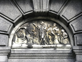 The Johnston Tomb at Calvary Cemetery