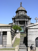 The Johnston Tomb at Calvary Cemetery