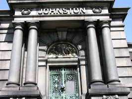 The Johnston Tomb at Calvary Cemetery