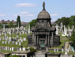 The Johnston Tomb at Calvary Cemetery