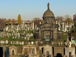 The Johnston Tomb at Calvary Cemetery