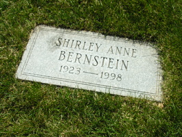 Shirley Anne Bernstein, 1923-1998