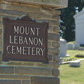 Mount Lebanon Cemetery Entrance