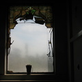Masoleum Stained Glass at New Calvary Cemetery, Queens, NYC