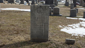 North Burial Ground. Providence, Rhode Island. March, 2013.