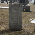 North Burial Ground. Providence, Rhode Island. March, 2013.