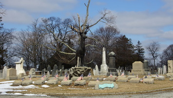 North Burial Ground. Providence, Rhode Island. March, 2013.