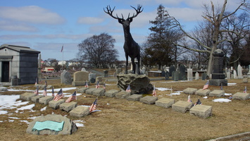 North Burial Ground. Providence, Rhode Island. March, 2013.