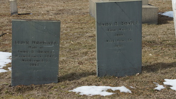 North Burial Ground. Providence, Rhode Island. March, 2013.
