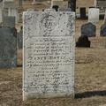 North Burial Ground. Providence, Rhode Island. March, 2013.