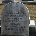 North Burial Ground. Providence, Rhode Island. March, 2013.