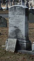 North Burial Ground. Providence, Rhode Island. March, 2013.