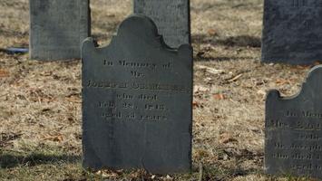 North Burial Ground. Providence, Rhode Island. March, 2013.