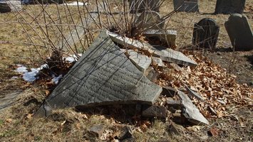 North Burial Ground. Providence, Rhode Island. March, 2013.