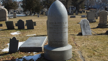 North Burial Ground. Providence, Rhode Island. March, 2013.