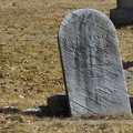 North Burial Ground. Providence, Rhode Island. March, 2013.