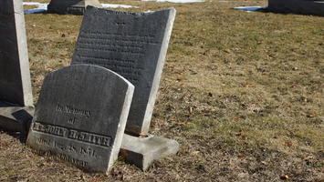 North Burial Ground. Providence, Rhode Island. March, 2013.