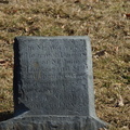North Burial Ground. Providence, Rhode Island. March, 2013.