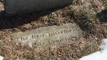 North Burial Ground. Providence, Rhode Island. March, 2013.