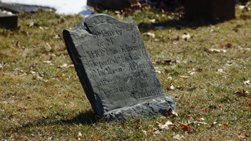 North Burial Ground. Providence, Rhode Island. March, 2013.