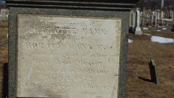 North Burial Ground. Providence, Rhode Island. March, 2013.