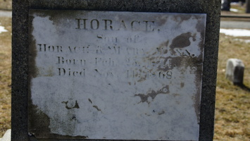 North Burial Ground. Providence, Rhode Island. March, 2013.