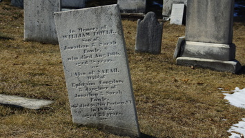 North Burial Ground. Providence, Rhode Island. March, 2013.