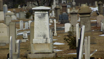 North Burial Ground. Providence, Rhode Island. March, 2013.