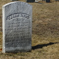 North Burial Ground. Providence, Rhode Island. March, 2013.