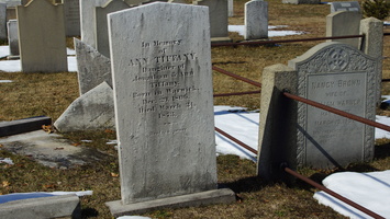 North Burial Ground. Providence, Rhode Island. March, 2013.