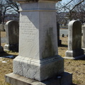 North Burial Ground. Providence, Rhode Island. March, 2013.