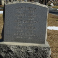 North Burial Ground. Providence, Rhode Island. March, 2013.