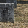 North Burial Ground. Providence, Rhode Island. March, 2013.